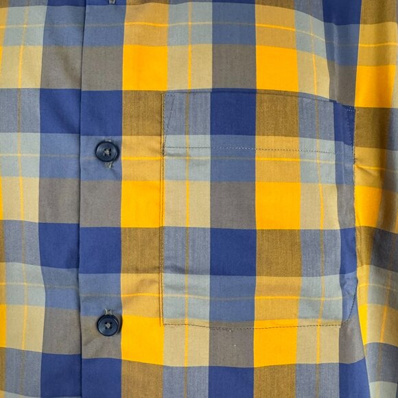 Arcteryx Brohm Shirt Mens Large Short Sleeve Plaid Button Front TP-3502 - Picture 4 of 9